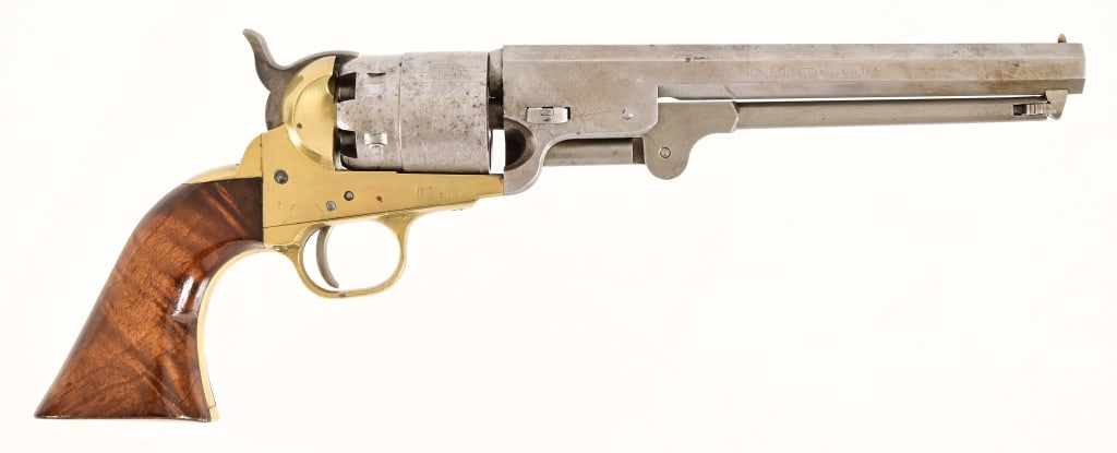 Pietta 1860 Army .44 Black Powder Revolver: S/N 508693. Barrel address reads F.LLI PIETTA, made in Italy. 7 1/4" barrel. Black Powder.