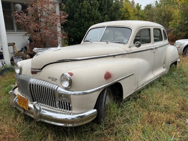 1947 DeSoto 4 Door: This item is being sold from where it sits in Tennessee. As is, where is. Must be picked up on site in Tennessee, location is an hour north of Memphis. All transport & pick up is the responsibility of