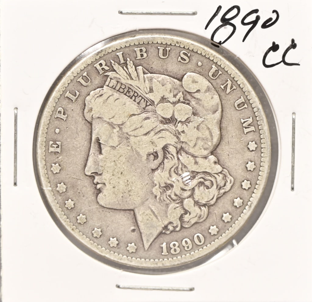 1890 Carson City Morgan Silver Dollar: 1890 Carson City Morgan Silver Dollar