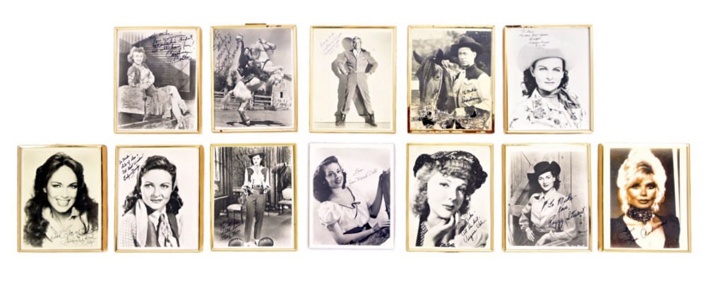 Collection of (11) Actor Signed 8x10 Photos: All are framed