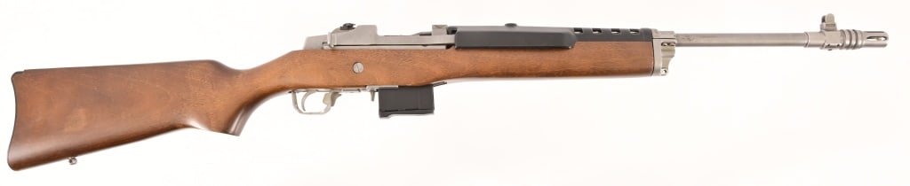 Ruger Mini-Thirty Semi-Auto Rifle 7.62x39mm: S/N 1289-72371. Good condition, 20" barrel. Modern