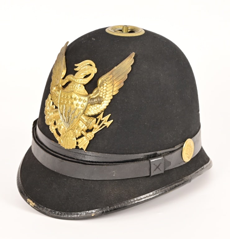 Rare US Indian Wars M1881 Electricians Pith Helmet (1 of 11)