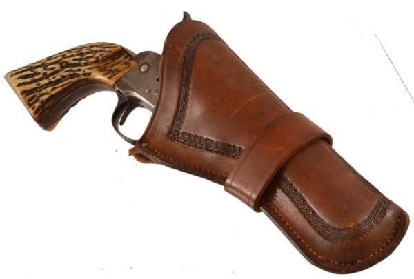 Colt Frontier Six Shooter .44 with Stag Grips (1 of 17)