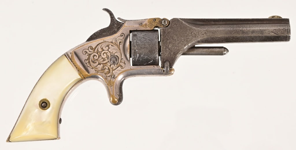 Engraved S&W 1 1/2 Revolver (1 of 20)