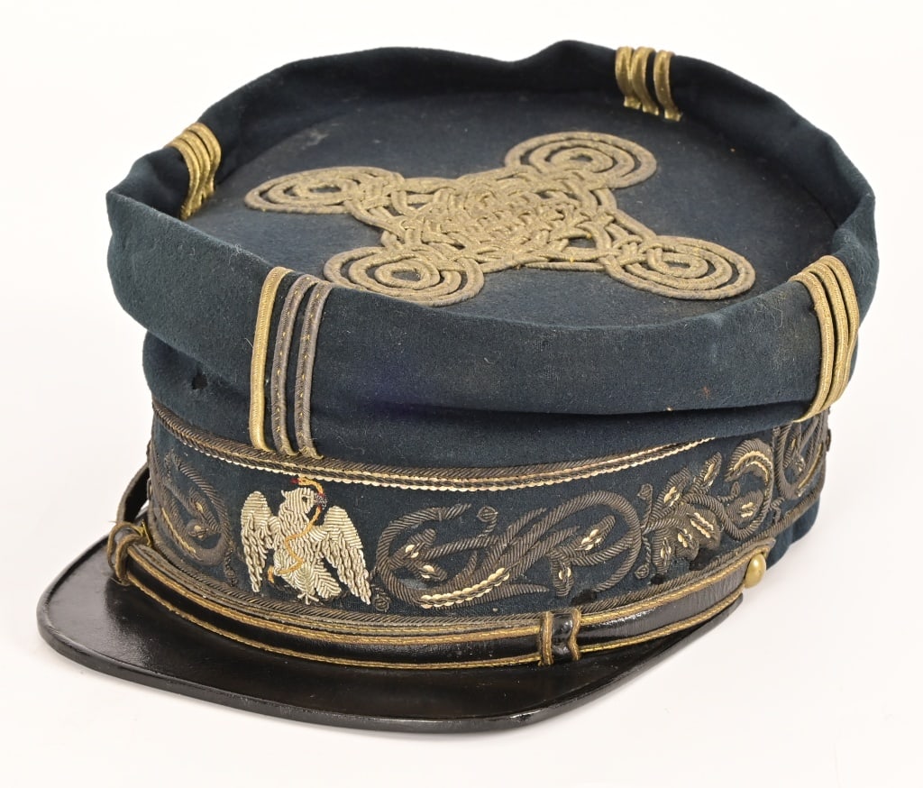 Republic of Mexico, Officer's Kepi: Republic of Mexico, Officer's Kepi. E. Dubernard, Mexico, marked on liner