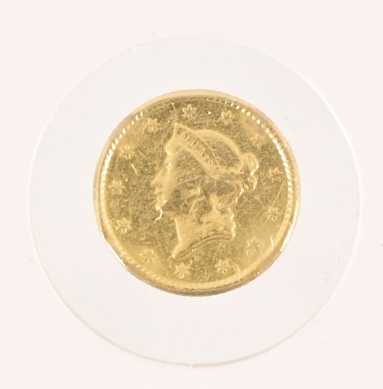1851 Liberty Head $1 Gold Coin (1 of 2)