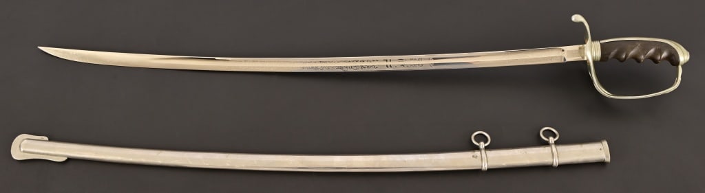 U.S. Army M1902 Officer's Sabre & Scabbard (1 of 18)