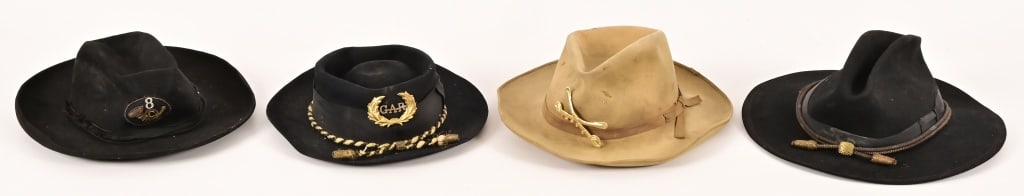 (4) U.S. Cavalry Hats (1 of 14)