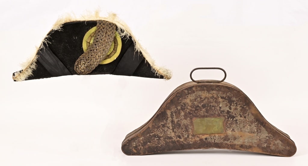 Siamese Navy Officer's Chapeau w/ Tin Case (1 of 9)