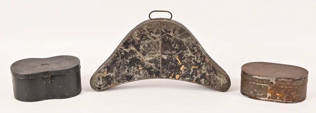 Collection of (3) Militaria Regalia Tins (1 of 9)