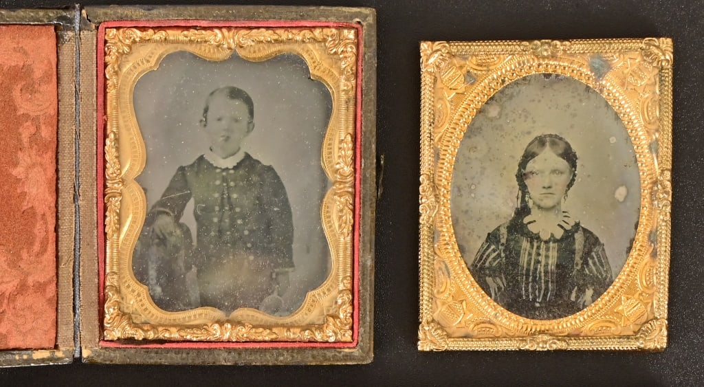 (3) Daguerreotypes/Tintypes of Children (1 of 4)