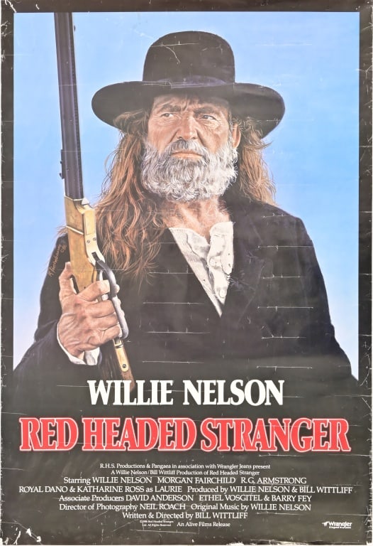 Willie Nelson Red Headed Stranger Mover Poster (1 of 11)