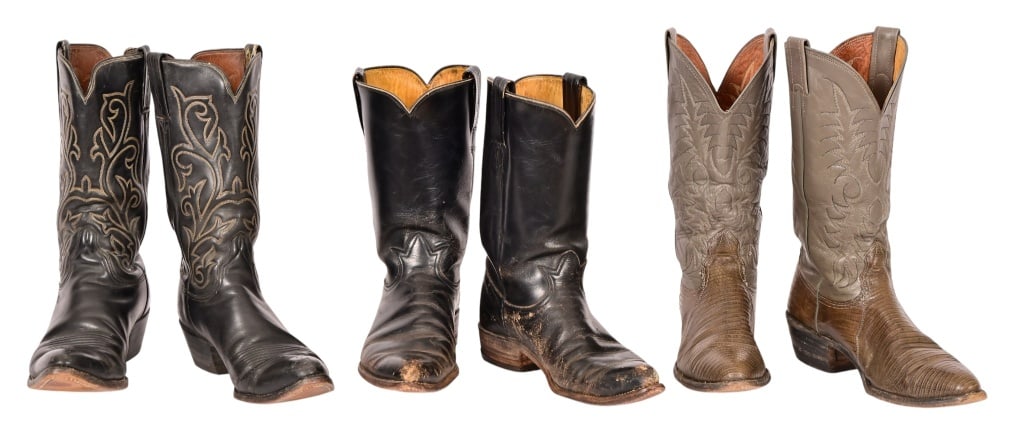 3 Pair Vintage Men's Western Boots (1 of 6)