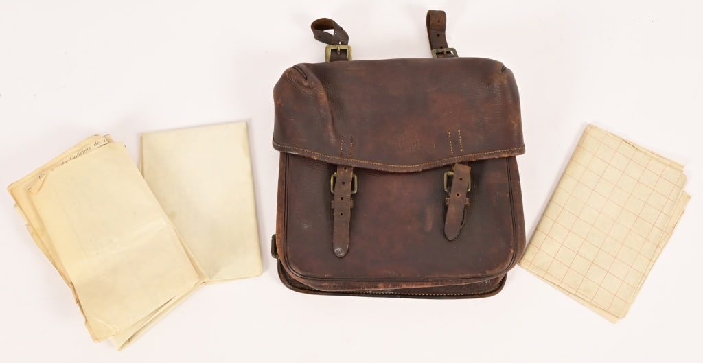 WWI French Leather Map Case (1 of 20)