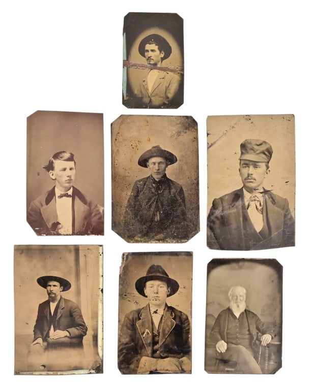 (7) Tintype Photographs (1 of 4)