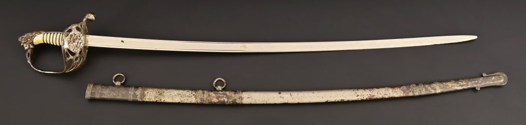Mexican Republic M1860 Cavalry Staff Officer Sword (1 of 20)