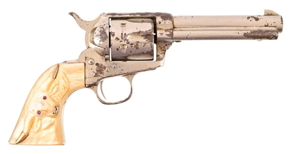 Colt Model 1873 SAA .45 SteerHead Pearl Grips (1 of 20)