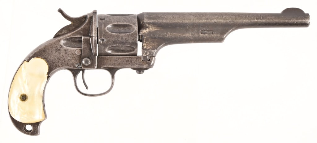 Merwin Hulbert & Co .44 Revolver, Pearl Grips (1 of 16)