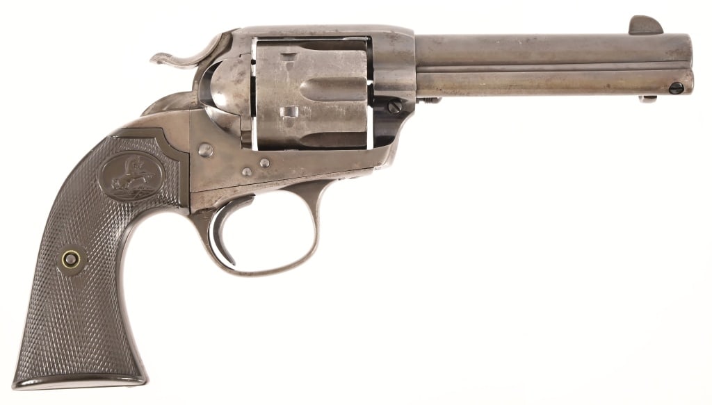 Colt SAA Bisley Revolver .38 WCF: SN 312748, Manufactured in 1910. Tight action, 4 5/8" barrel. Modern