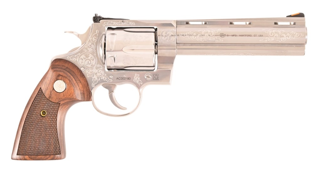 Factory Engraved Colt Anaconda Revolver .44 Magnum (1 of 20)