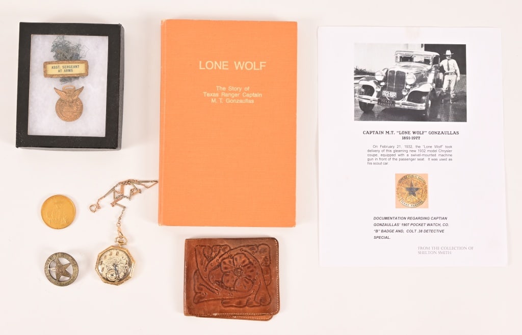 Texas Ranger Capt. M.T. Gonzaullas Collection (1 of 7)