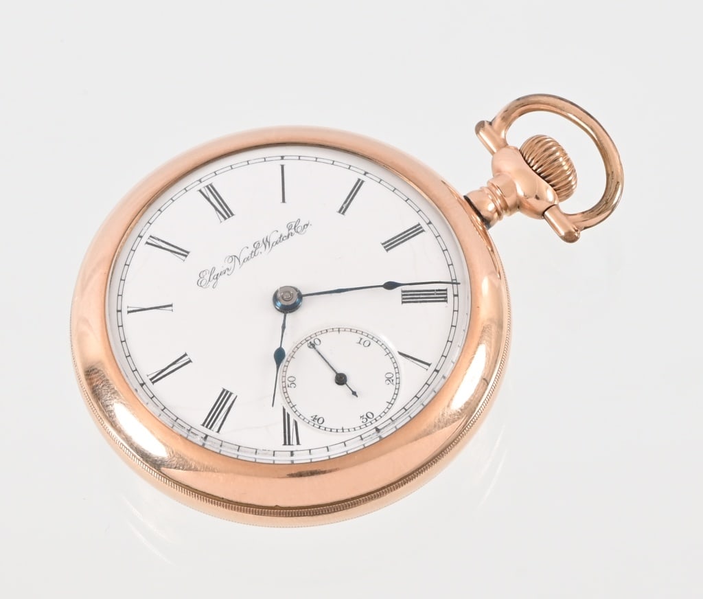 Elgin Gold-Filled Pocket Watch c.1891 (1 of 10)