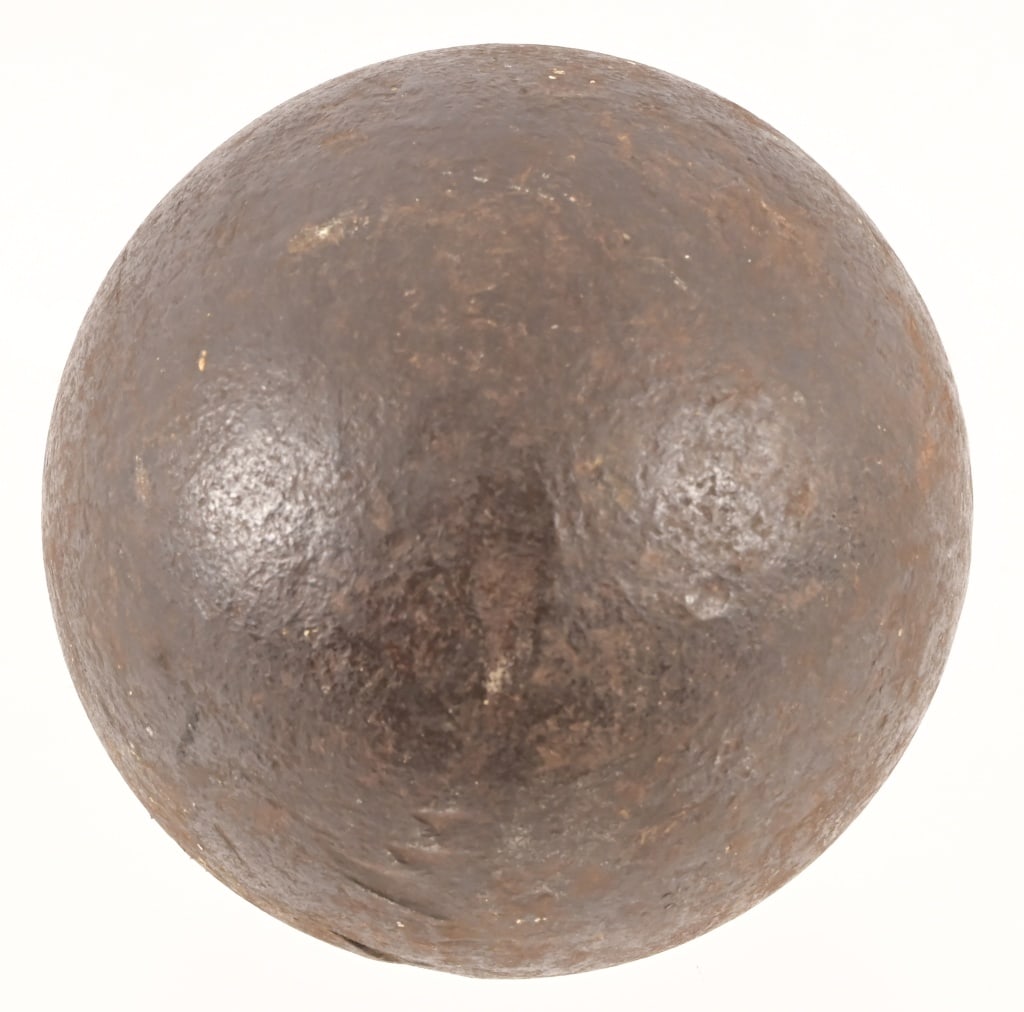 Texas Civil War Cannon Ball (1 of 3)