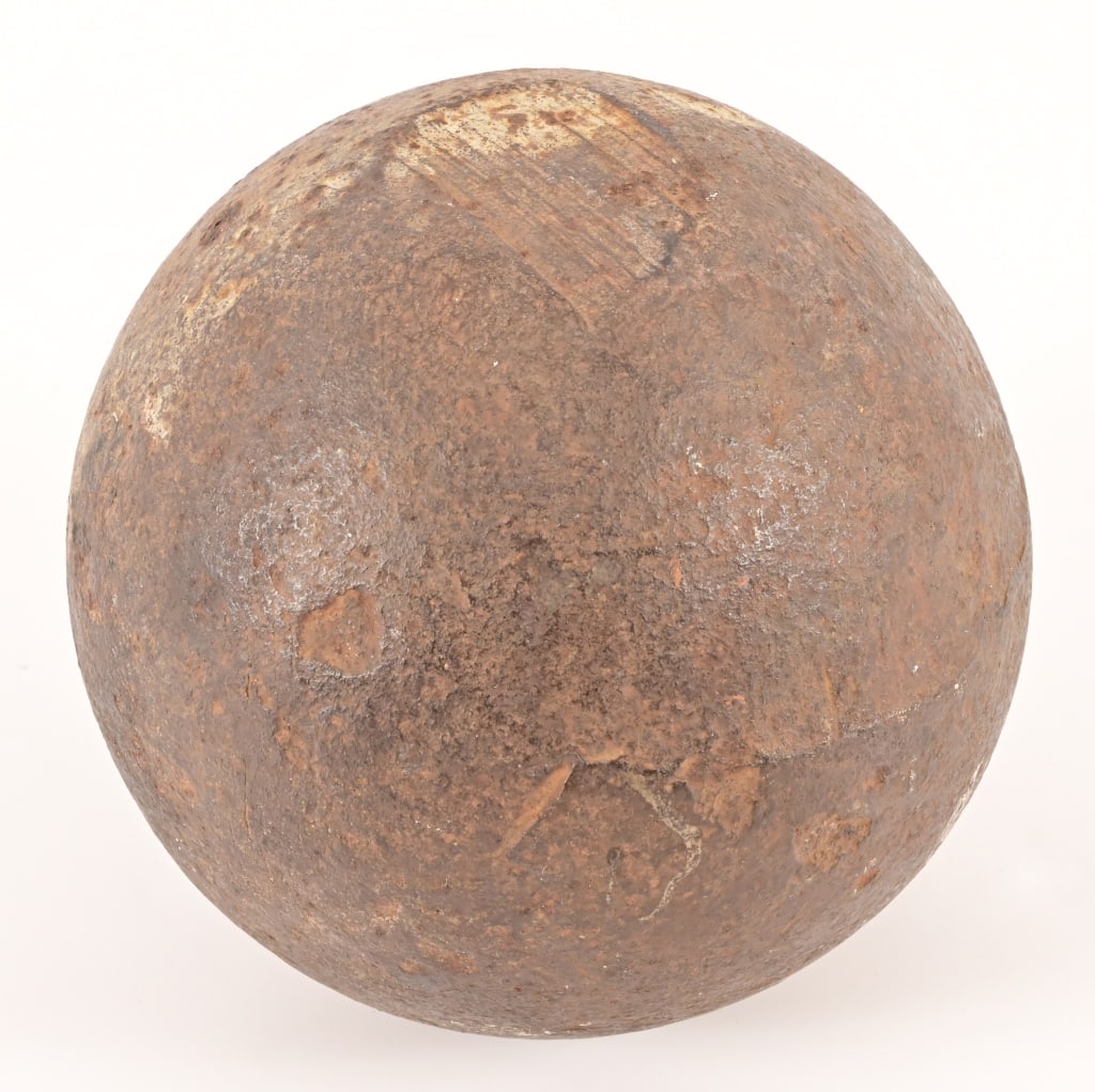 Texas Civil War Cannon Ball (1 of 3)