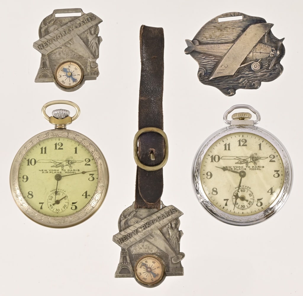 Charles Lindbergh Pocket Watches & Watch Fobs (1 of 7)