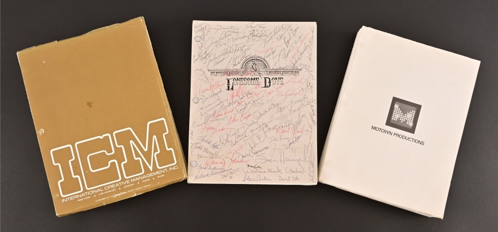 Lonesome Dove Original Screenplay Set Cast Signed (1 of 14)