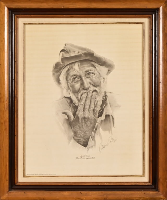 Hondo Crouch Print by Charles Phillips, Signed (1 of 9)