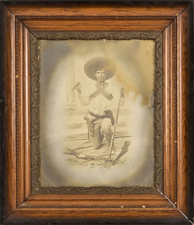 Antique Original Mexican Revolutionary Large Photo (1 of 5)