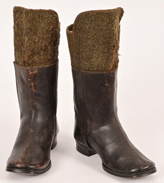 Texas Ranger Captain Jack Hays' Boots: From the Applewhite-Clark Collection.