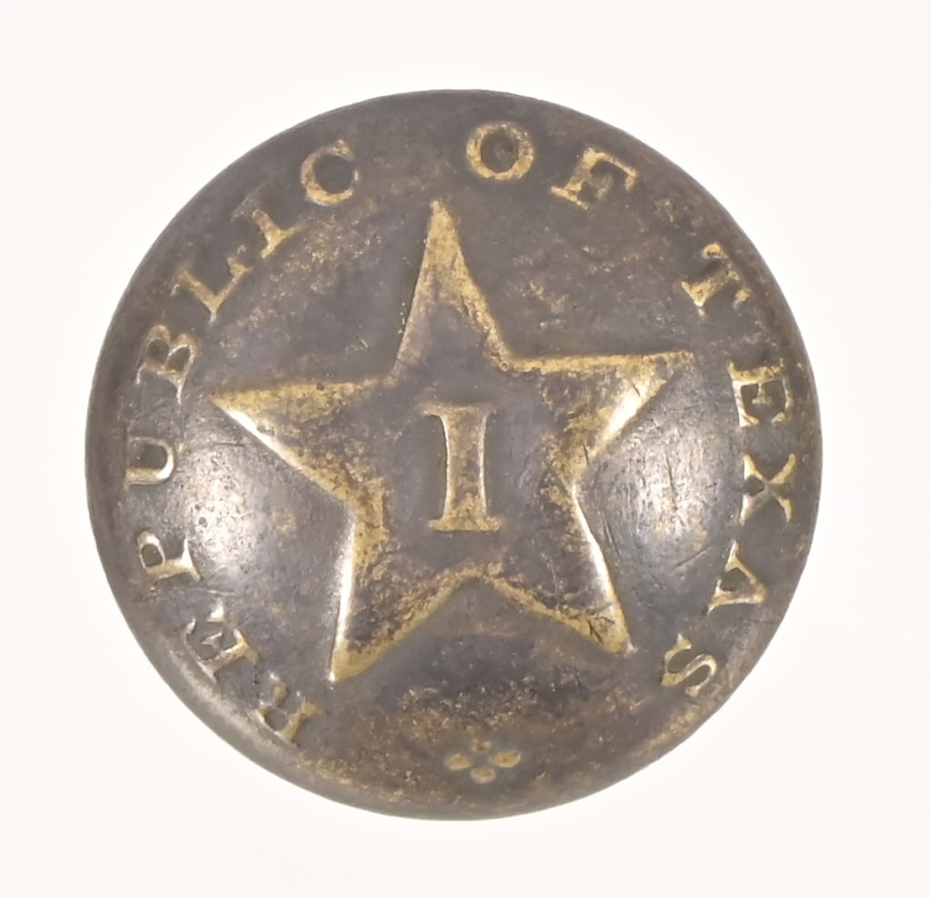 Republic of Texas Infantry Uniform Button (1 of 4)