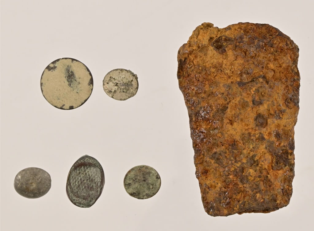 Alamo Battlefield Artifacts, 2008 Excavation (1 of 12)