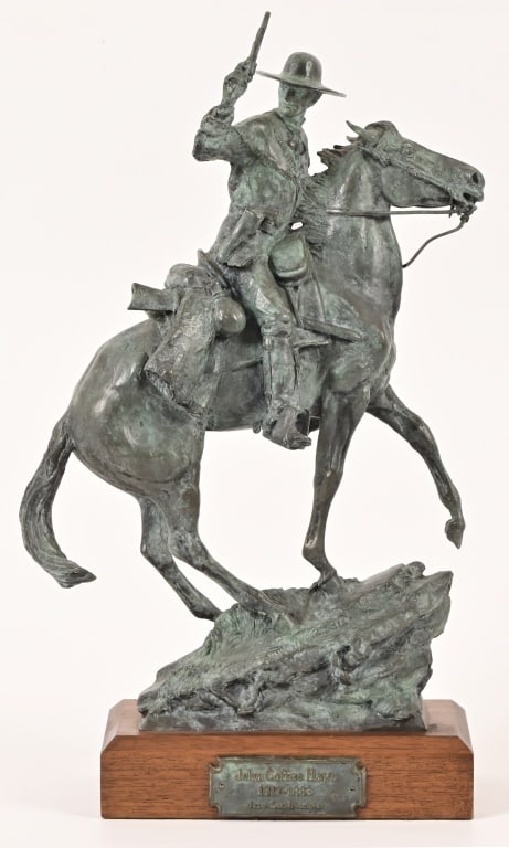 Texas Ranger Capt. Jack Hays Bronze by Jason Scull (1 of 17)