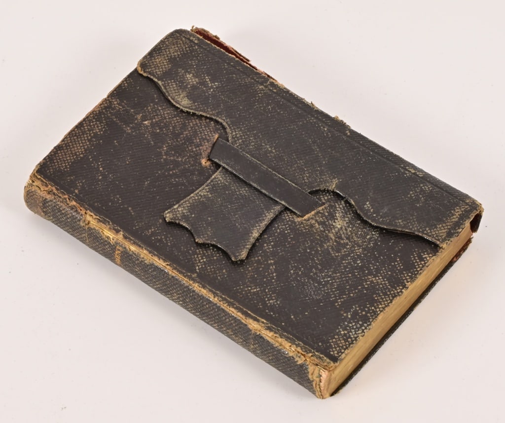 Confederate General John Bell Hood Pocket Bible (1 of 5)