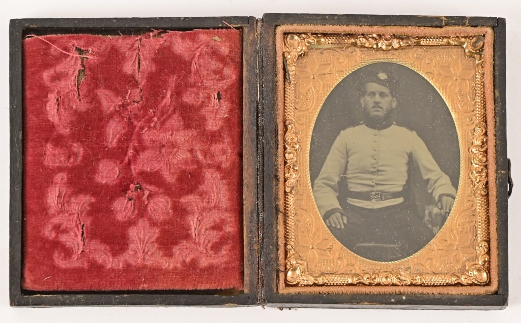 Hood Collection Cased Tin Type of British Consul (1 of 3)