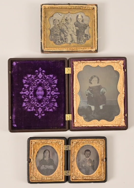 John Bell Hood Daguerreotypes, 3 Children (1 of 6)