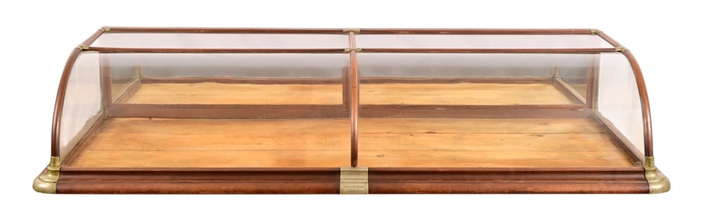 Antique Houston Texas Curved Glass Display Case (1 of 20)