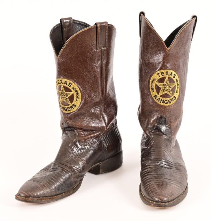 Texas Ranger Exotic Custom Boots by Justin (1 of 10)
