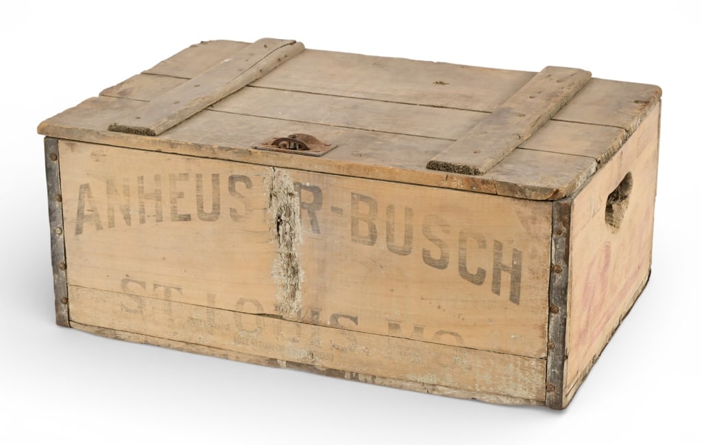 Anheuser-Busch "Bevo" Prohibition-Era Wooden Crate (1 of 10)