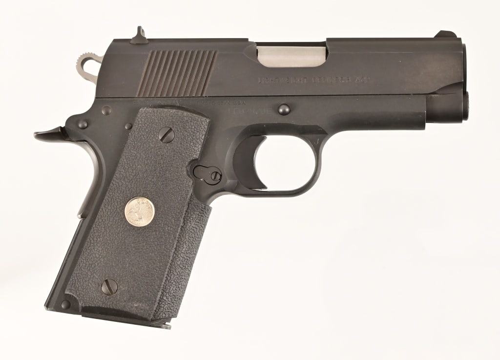 Colt 1911 Lightweight Officer .45ACP: S/N LF02870E. Very good condition. 3.5" barrel, good bore. Modern