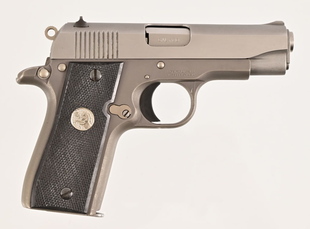 Colt 1911 Government PocketLite .380 ACP: S/N GP173298. 3.25" barrel, good bore. Stainless. Modern.