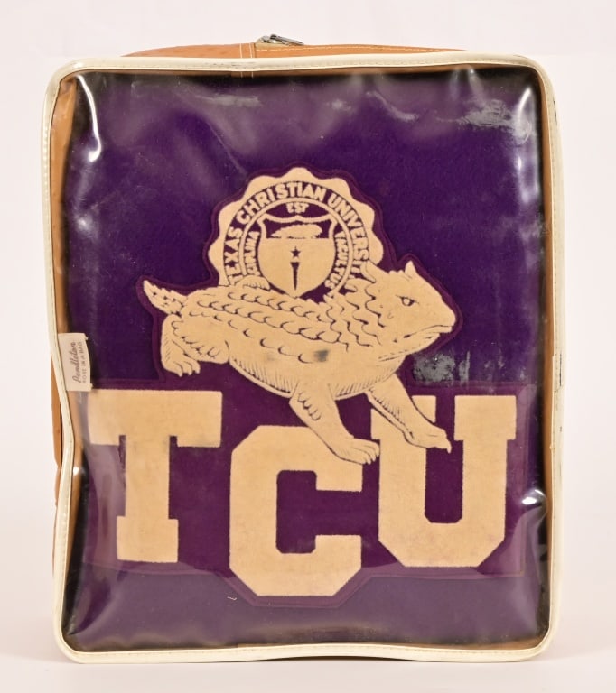Texas Christian University Vintage Throw: Texas Christian University Vintage Throw