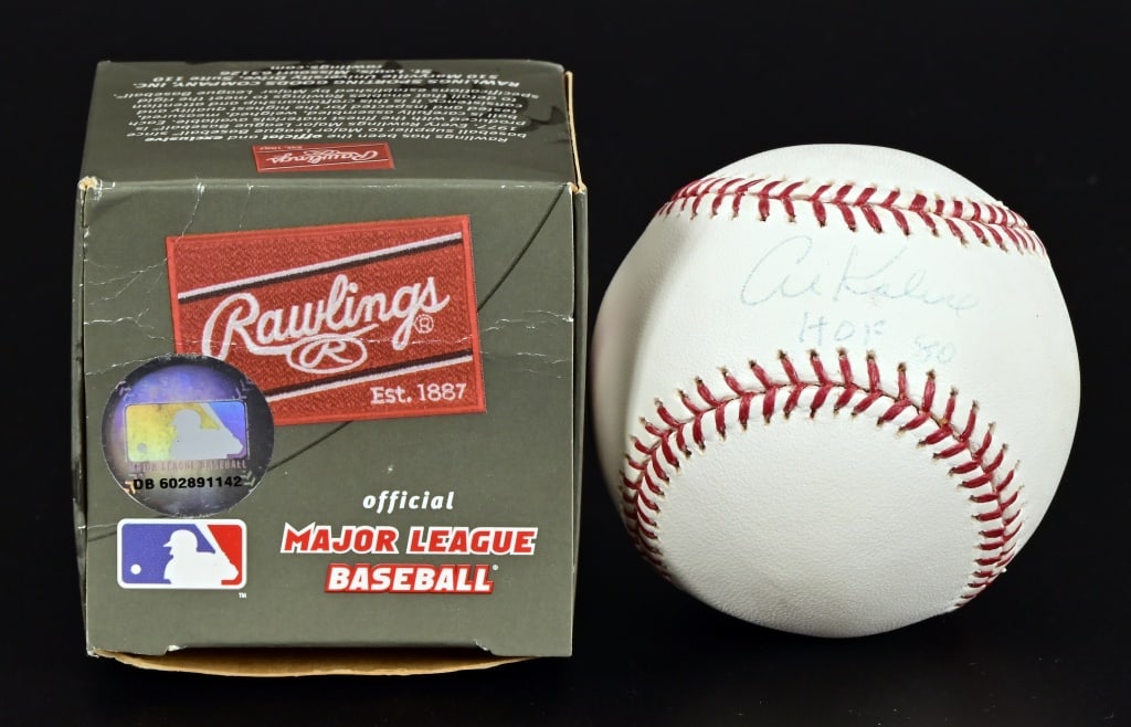 Al Kaline Signed Baseball - 5