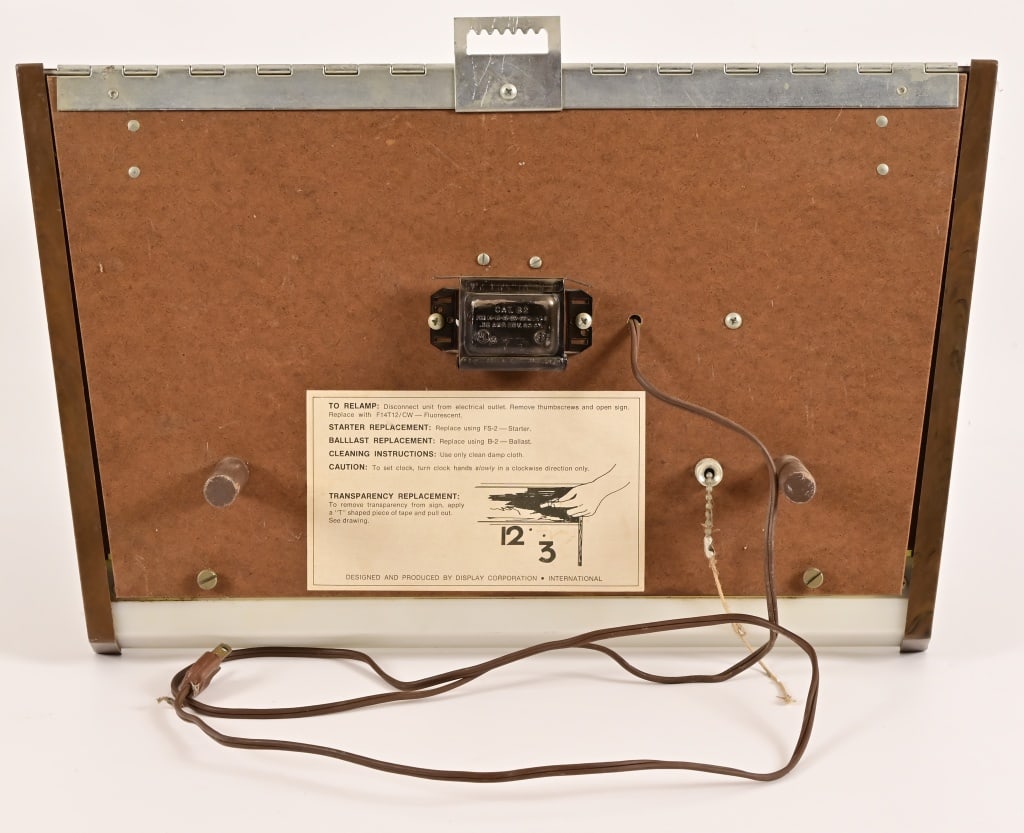 Pearl Beer Lighted Clock - 2