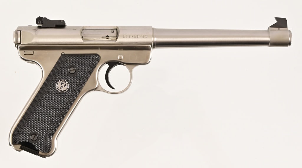 Ruger Mark II Target Semi-Auto .22LR (1 of 3)