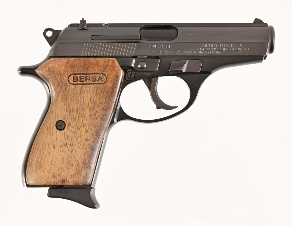 Bersa Firestorm Semi-Auto .22 LR Pistol: SN B81788. 3.5" barrel, good bore. Nice condition. Modern.