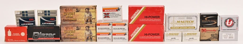 (650+ Rounds) Assorted Factory .44 Special Ammo: (650+ Rounds) Assorted Factory .44 Special Ammo